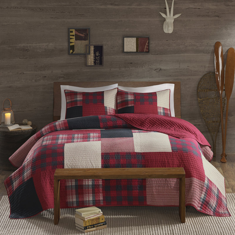 Woolrich Winter Hills 3 Piece Reversible Quilt Set & Reviews Wayfair